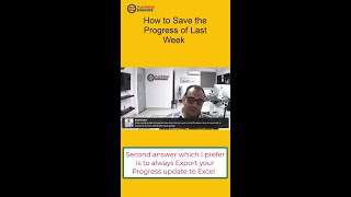 How to Save the Progress of Last Week