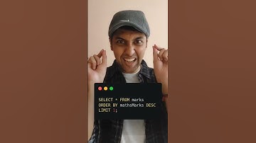 Thumbnail of Order by and Limit in SQL | Sorting Maths Marks using SQL