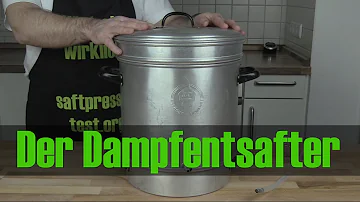 Wie lange Himbeeren Dampfentsaften?