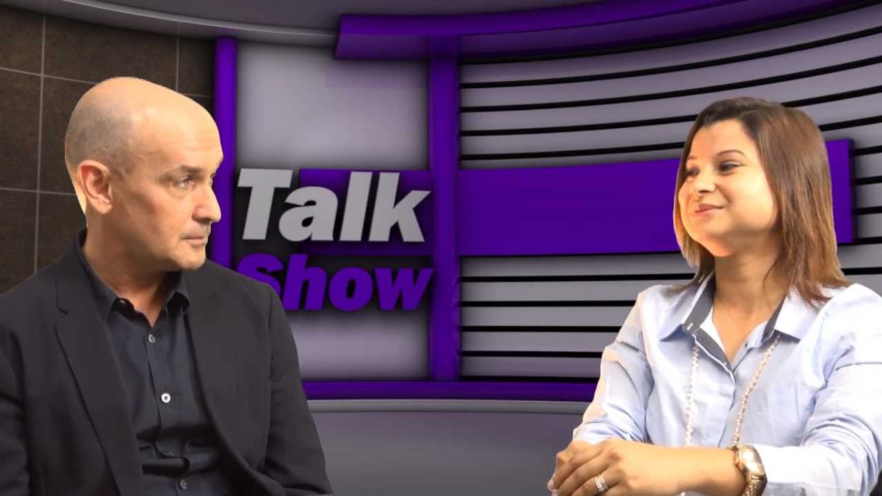 Thomas Mungoven @ Talk Show in White Himal TV