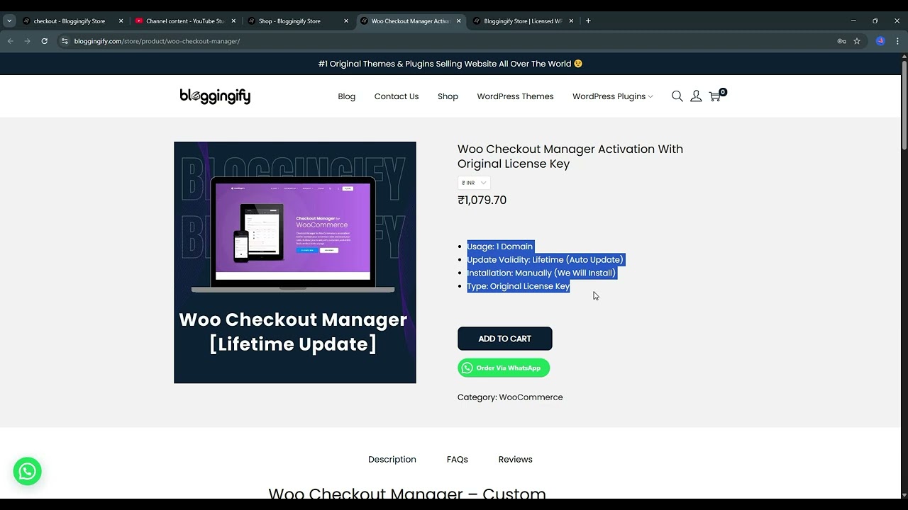 Download Woo Checkout Manager With License Key | Woo Checkout Manager for WooCommerce