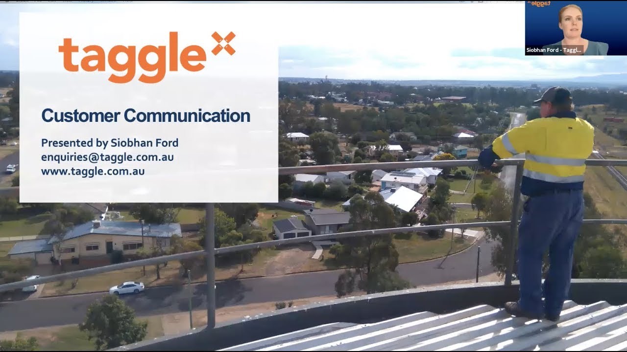 Taggle Webinars - Customer Communication