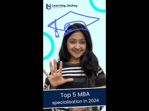 These top 5 MBA specializations are our ultimate choice in 2024. - video from Learning Jockey