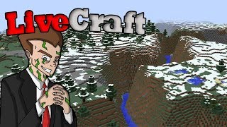 LiveCraft (Vanilla Minecraft): The Stream Begins - Episode 1