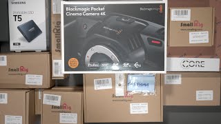 BMPCC4K Series Part 1 | BMPCC4K Unboxing | BMPCC 4k And SmallRig Accessories | BMCC