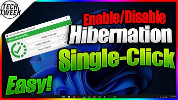 Enable/Disable Hibernation Easily | One-Click | Windows