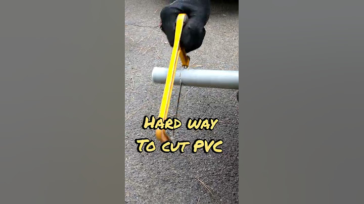 Tool Tips Easy Way to Cut PVC pipe TikTok #lifehacks #tooltips
