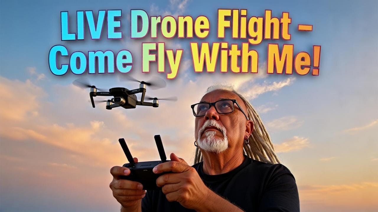 LIVE Drone Takeoff – Join Me in the Sky As I Do Today's Audit