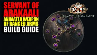 Download Lagu Animated Weapons Servant of Arakaali | The BEST Minion League Starter | POE 3.27 Phrecia League MP3