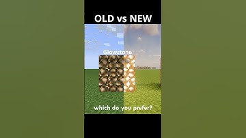 OLD vs New Minecraft Textures #minecraftshorts #nostalgia #bhajanshaamsavere #localstarbinit