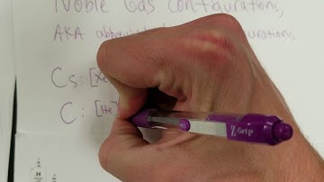 Noble Gas Configurations