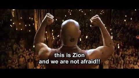 The Matrix 2 Reloaded Morpheus speech if Zion scene