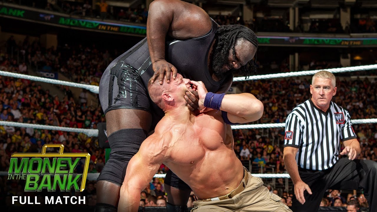 FULL MATCH   John Cena vs Mark Henry  WWE Title Match WWE Money in the Bank 2013