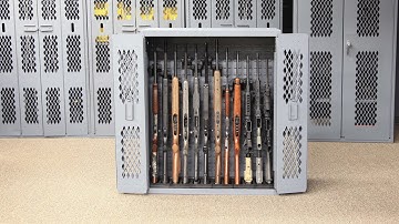 Model 44 Military Style Gun Cabinets