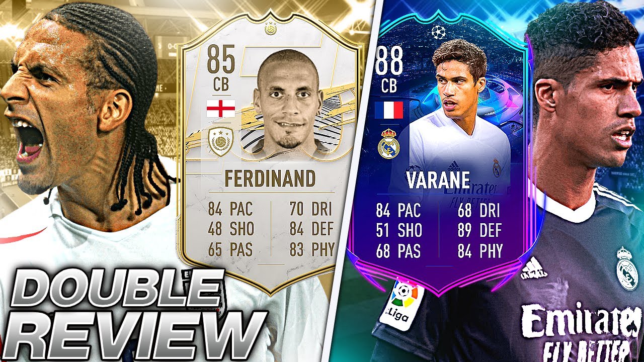 ROUND 2! 88 RTTF VARANE + 85 RATED BASE ICON FERDINAND REVIEW - FIFA 21 ULTIMATE TEAM