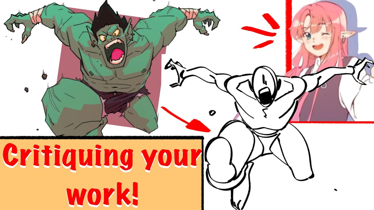 Tips For Proportions and Dynamic Figure Drawing! [Critique]