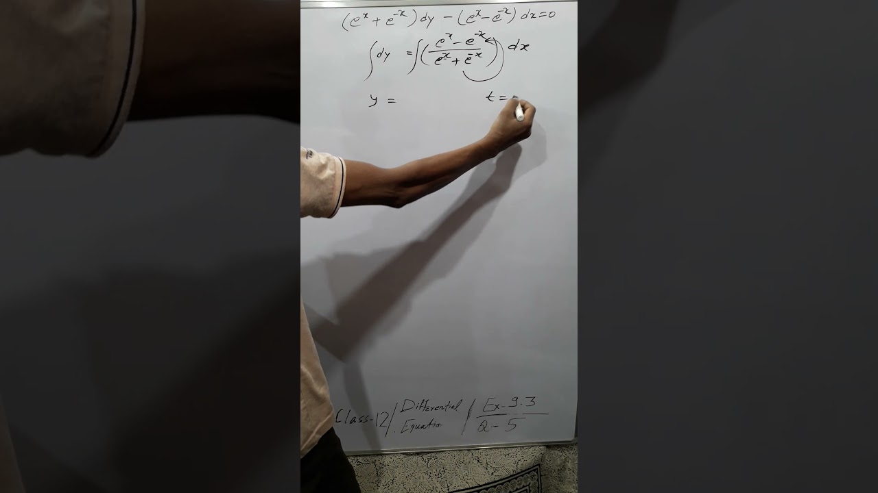 Ex 9.3 Q-5 | Differential Equations | Class 12 Maths | 