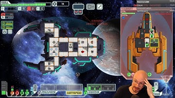 FTL Hard mode, NO pause, random ships! Mantis B, 2nd run