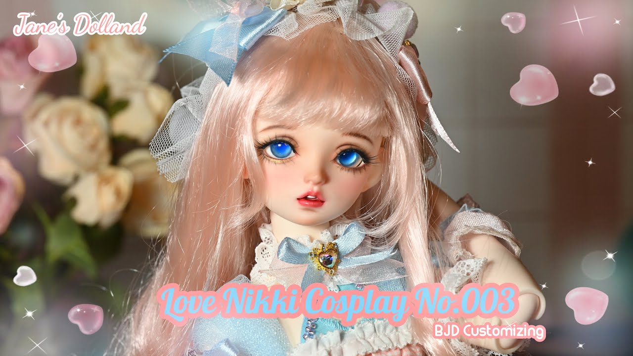 Love Nikki Cosplay No.3||BJD Customizing||Asleep Eidolon Doll|| MSD doll