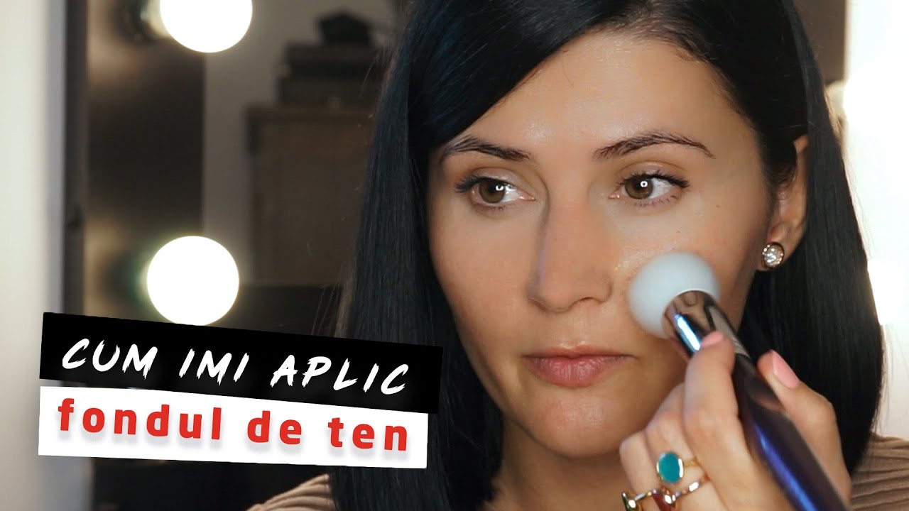 Cum imi aplic fondul de ten