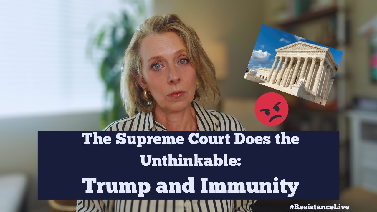 Defeat: The Supreme Court gave Donald Trump immunity review  #ResistanceLive