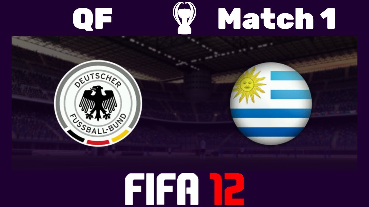 🏆 FIFA 12 Sim World Cup - 🇩🇪 Germany vs. Uruguay 🇺🇾 - Quarter-Final - 1 🎮