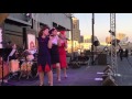 The swing dolls sing the andrews sisters oh johnny aboard the uss midway