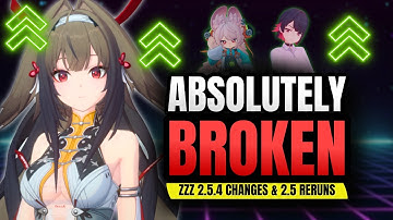 Ye Shunguang MASSIVELY BROKEN Now!? | Zhao & Ellen Joe Buffed | ZZZ 2.5.4 BETA Changes & 2.5 Reruns