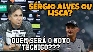 LISCA OU SERGIO ALVES QUEM SERA O NOVO TECNICO