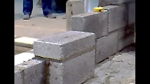 Blockwork Piers Intermediate (video 7 of 8)