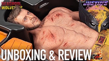 Hot Toys Wolverine TVA Jacket Deadpool & Wolverine Unboxing & Review