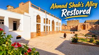 Ahmad Shah Durrani’s Historic Alley Restored | Kandahar