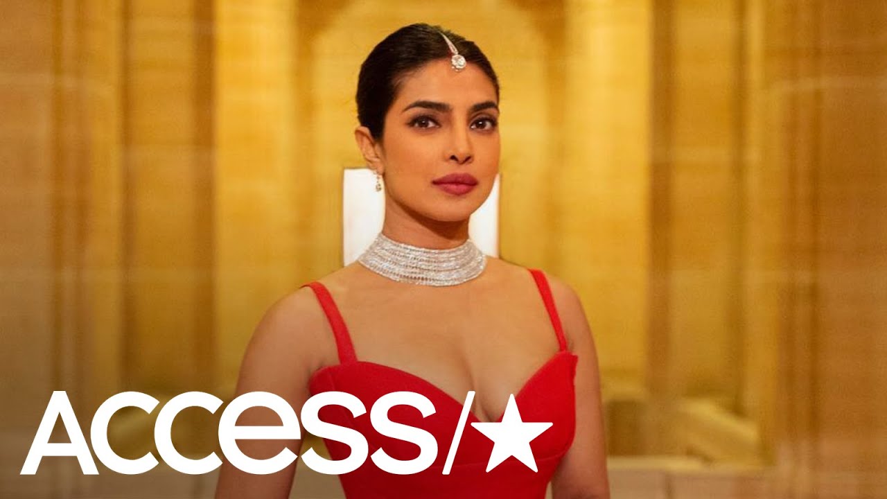 Priyanka Chopra's Stylist Unveils The Bride's Show-Stopping Dress From Her Indian Wedding Reception