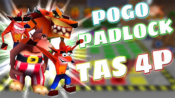 【TAS】 4 players getting draw in pogo padlock - Crash Bandicoot Carnival