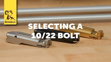 Quick Tip: Which 10/22 Bolt is Right for You?