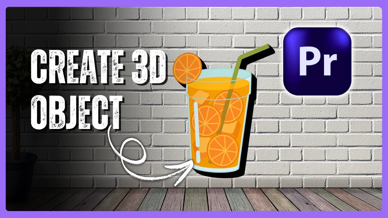 How to Create 3D Objects in Premiere Pro - YouTube