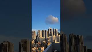 한국 초여름 해질녘 하늘 #korea #sky #magic