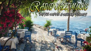 Positive Bossa Nova Jazz Music 🎷 Soothing space and ocean sound for a comfortable spirit 🌊