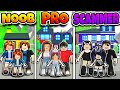 Roblox NOOB vs PRO vs SCAMMER FAMILY CHALLENGE in ADOPT ME