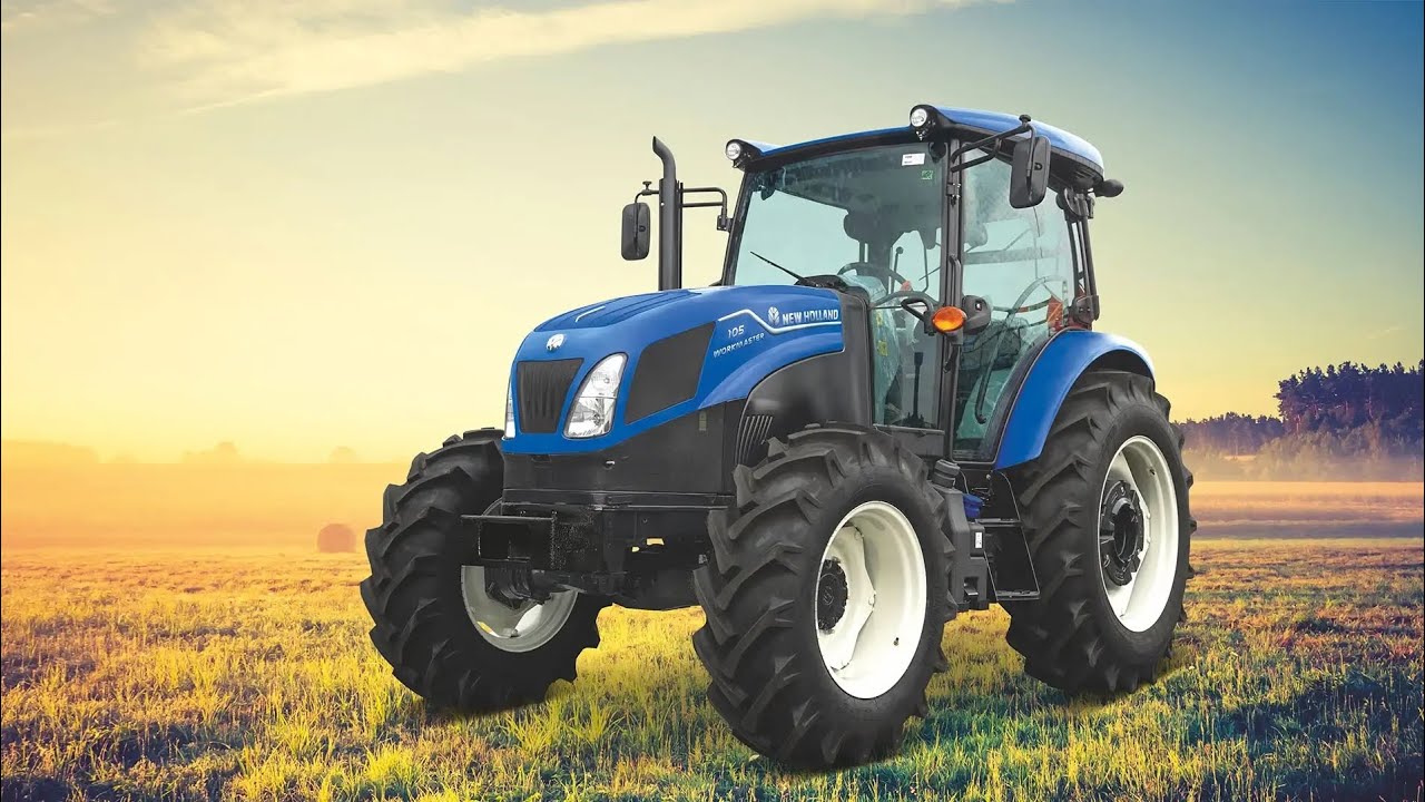 New holland 5630 field work