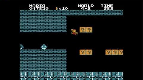 Super Mario Bros. 4-2 wrong warp