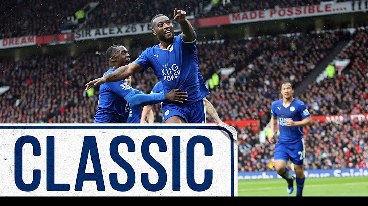 A Point Closer To The Title | Man Utd 1 Leicester City 1 | Classic Matches