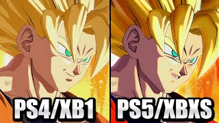 Dragon Ball FighterZ PS4 VS PS5 Update Gameplay (Graphics & Frame Rate Comparison)
