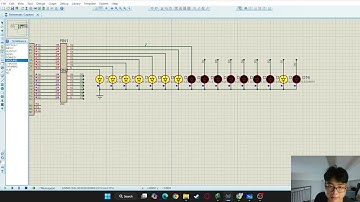 Bài tập 3: Thiết kế mạch giao tiếp vi điều khiển Pic16F887 với 16 led đơn chạy 10 kiểu
