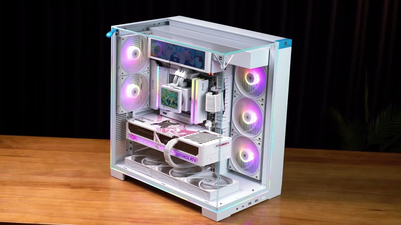 Hidden Tubing Perfection! Thermalright A70 Vision + Colorful X870E ARK + RTX 5080