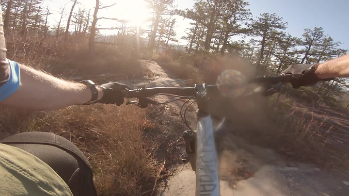Dawn Dupont MTB - Steep Cedar Rock