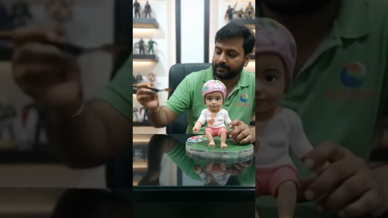 Ultra-Realistic 1/7 Scale Collectible Figure Unboxing & Cleaning | Modern Studio Tour