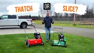 Dethatch or Slice? What Does Your Lawn Need?