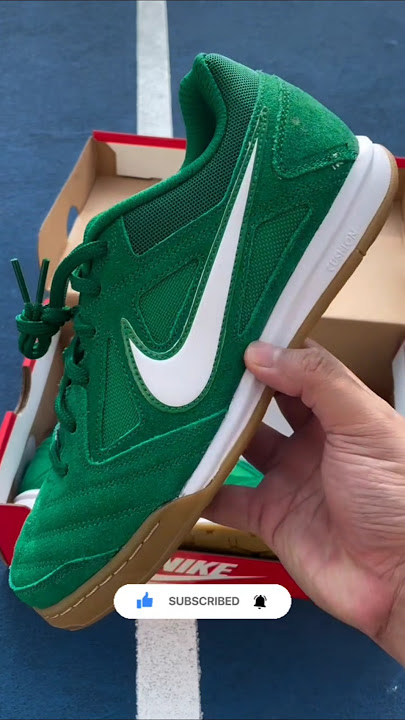 ASMR Nike Gato Remake Suede versionSound ON#nikegato#gatoremake#nikefutsal #new