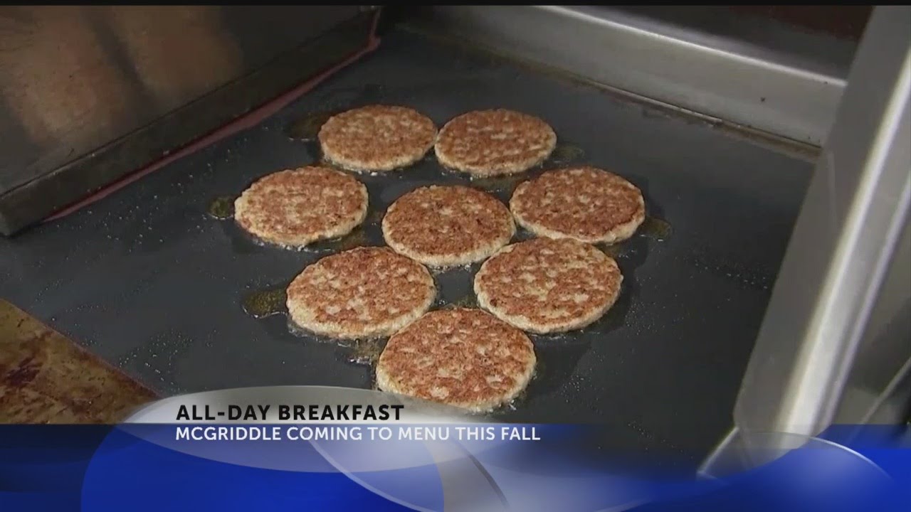 McGriddle available all day